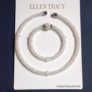 Ellen Tracy Choker & Bracelet Set
